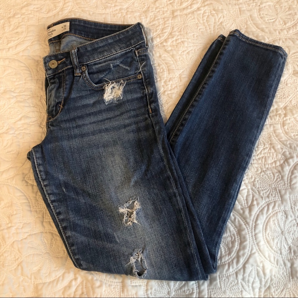 A&F Super Skinny Jeans